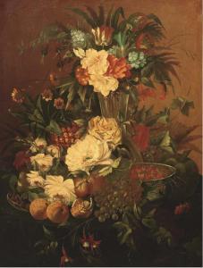 Isselman Johan Frederik Wilhelm 1863-1954,Flowers and fruit,Christie's GB 2006-09-19