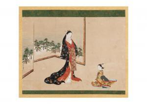 Issho Miyagawa 1689-1780,BEAUTY AND GIRL,Ise Art JP 2024-04-20