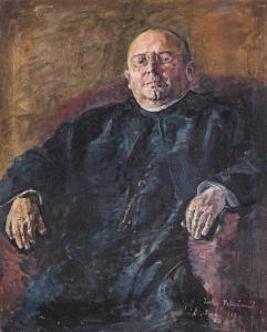 ISTVáN Zichy 1879-1951,Szemüveges férfi portréja,1922,Nagyhazi galeria HU 2021-06-08