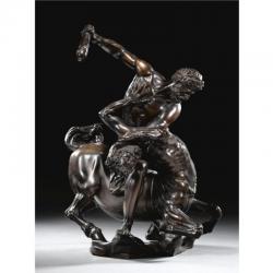 ITALIAN SCHOOL,A BRONZE GROUP OF HERCULES AND THE CENTAUR,Sotheby's GB 2008-07-09