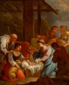 ITALIAN SCHOOL,Adoration of the Shepherds,AAG - Art & Antiques Group NL 2018-11-26