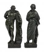 ITALIAN SCHOOL,Figures of Farnese Heracles and Aristides,19th Century,Hindman US 2025-07-30