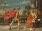 ITALIAN SCHOOL,L'assassinat de Pythagore par un Syracusien et inc,Dogny Auction CH 2019-10-01