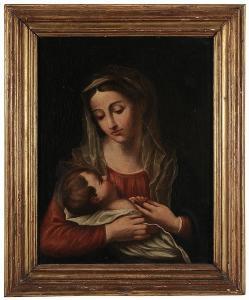ITALIAN SCHOOL,Madonna and Child,Brunk Auctions US 2014-05-17