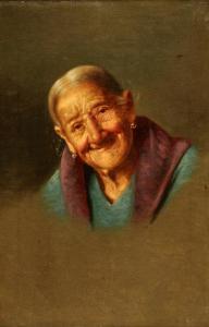 ITALIAN SCHOOL,Portrait of an elderly lady,Morphets GB 2011-09-08