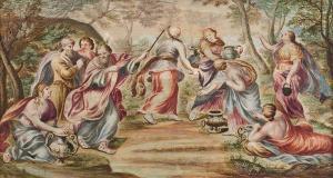 ITALIAN SCHOOL,Scène biblique,1700,Damien Leclere FR 2019-07-03