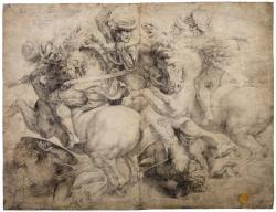 ITALIAN SCHOOL,THE FIGHT FOR THE STANDARD (THE BATTLE OF ANGHIARI),Sotheby's GB 2019-01-30