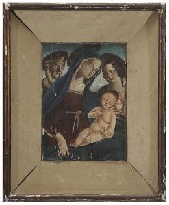 ITALIAN SCHOOL,The Holy Family with Mary Magdalene,Brunk Auctions US 2014-05-17