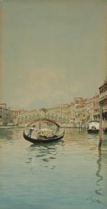 ITALIAN SCHOOL,View of the Ponte di Rialto,Weschler's US 2008-09-13