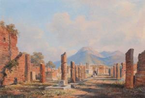 ITALIAN SCHOOL,Vue du forum de Pompei.,Damien Leclere FR 2012-12-15