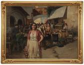 ITALIAN SCHOOL (XX),Italian Market,Brunk Auctions US 2014-09-13