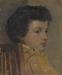 ITALIAN SCHOOL,YOUNG BOY IN PROFILE,Sotheby's GB 2012-01-26