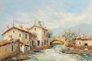 ITALIEN Murcy 1900-2000,Village Scene,Morgan O'Driscoll IE 2013-05-20