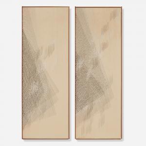 ITATANI Michiko 1948,Untitled (two works),1975,Toomey & Co. Auctioneers US 2022-12-13