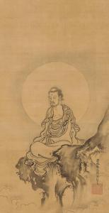 ITCHO Hanabusa 1652-1724,Shakyamuni in Meditation,Bonhams GB 2015-03-18