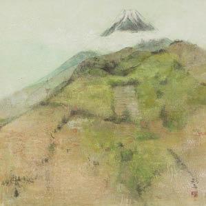 ITO Hoji 1938,Mt. Fuji, viewed from Shuzen-ji,Mainichi Auction JP 2023-01-13
