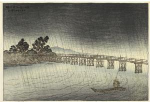 ITO Shinsui 1898-1972,Seta no Karahashi (Kara Bridge, Seta), from the se,Christie's GB 2008-09-18