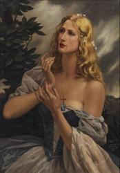 IVANOFF Sergei Petrovich,Lycette Darsonval as 'Giselle', Paris Opera,1941,MacDougall's 2008-11-27