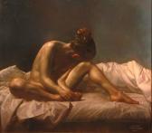 IVANOFF Sergei Petrovich 1893-1983,Nudo di donna sul letto,Antonina IT 2009-10-14