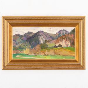 IVANOVICH ODAINIK VADIM 1924-1984,Paesaggio montano,Wannenes Art Auctions IT 2023-10-24