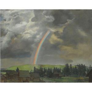 Ivanovich SHUKHAEV Vasili 1887-1973,RAINBOW, TSIKHIS-DZHVARI,Sotheby's GB 2011-06-06