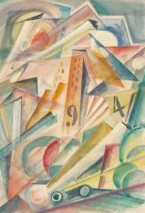 IVANOWSKIJ Ivan 1905-1980,Composition,1926,Aguttes FR 2010-02-17