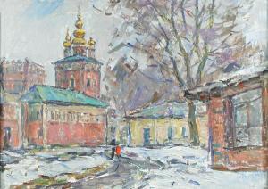 IVANOWSKIJ Ivan 1905-1980,View of Novodevichly Monastery,Trinity Fine Arts, LLC US 2008-12-16
