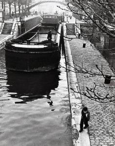 IZIS 1911-1980,Canal Saint Martin, Paris,1952,Yann Le Mouel FR 2024-03-22