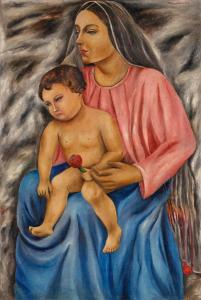 IZQUIERDO Maria 1902-1955,Madona,1943,Sotheby's GB 2023-11-14
