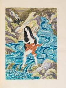 IZUMI Kyoko,The Tale of the Wondering Monk.,1995,Swann Galleries US 2009-03-12