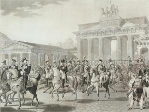 JÜGEL Friedrich 1772-1833,Entrée de Napoleon premiere á Berlin,Bruun Rasmussen DK 2018-06-04