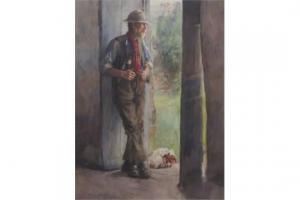 JACKSON Frederick William 1859-1918,Portrait of a Working Man and his Jack R,David Duggleby Limited 2015-09-14
