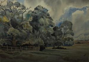 JACKSON George 1898-1974,Country landscape with trees,1946,Cuttlestones GB 2018-03-08
