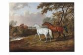 JACKSON George 1898-1974,Horses in a wooded landscape,1845,Bonhams GB 2005-06-23