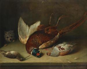 JACKSON George 1898-1974,Still life with dead game on a ledge,1860,Woolley & Wallis GB 2020-03-04