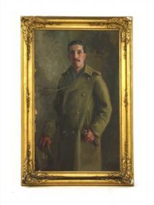 JACKSON Gerald Goddard,PORTRAIT OF EDWARD NATHANIEL DRURY-LOWE IN UNIFORM,1916,Sworders 2019-07-02