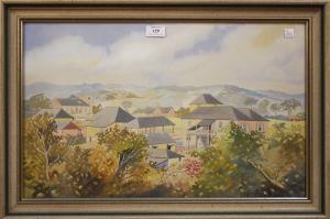 JACKSON Gerald Goddard 1878-1941,View of Mandeville,Tooveys Auction GB 2012-09-12