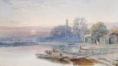 JACKSON Samuel Phillips 1830-1904,Sunrise on the Thames at Wargrave,Bonhams GB 2010-01-19