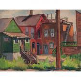 JACKSON Shirley M 1922-2007,Back Streets, 
Chicago,1958,Treadway US 2011-03-06