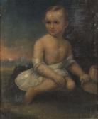 JACKSON Thomas J,Portrait of a Child,Neal Auction Company US 2002-10-12