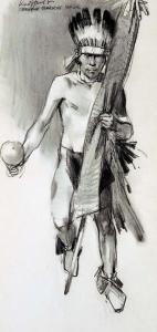 JACOB Ned 1938,Tesuque Comanche Dancer,Altermann Gallery US 2009-06-27