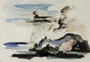 JACOB Walter 1893-1964,Küstenlandschaft,1952,Scheublein Art & Auktionen DE 2021-03-19