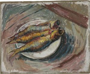 JACOBI Annot 1894-1981,Stilleben mit Fischen,Galerie Bassenge DE 2022-12-02
