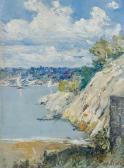 JACOBS Hobart B 1851-1935,Coastal Scene,Shannon's US 2019-06-20