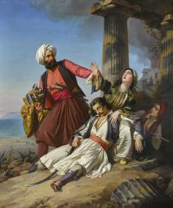 JACOBS Paul Emil,GERMAN EPISODE FROM THE GREEK WAR OF INDEPENDENCE,1841,Sotheby's 2018-05-24