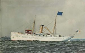JACOBSEN Antonio Nicolo G. 1850-1921,Pilot Boat New Jersey,1903,Christie's GB 2012-09-24