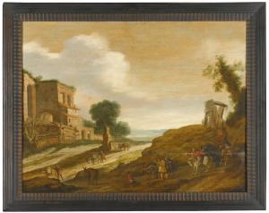 JACOBSZ Lambert,JOSEPH'S BROTHERS ON THE ROAD FROM EGYPT, BEING HE,1632,Sotheby's 2013-09-24