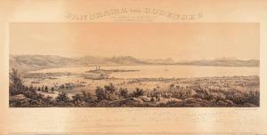 JACOTTET Jean 1806-1880,Panorama vom Bodensee von Lindau bis Rorschach gez,1860,Zeller DE 2018-12-05