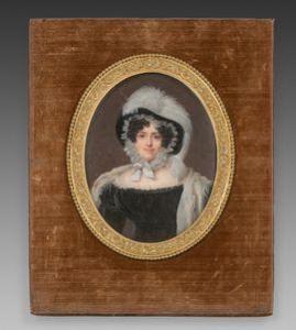 JACQUES Nicolas,Portrait de la comtesse Jacquette Pauline d'Aure,1822,De Maigret 2021-12-03