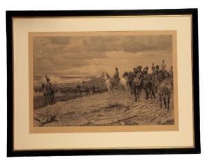 JACQUET Jules 1841-1909,'1806' Napoleon surveying the field from horseback,Duke & Son GB 2021-04-15